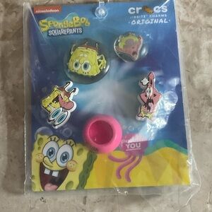 CROCS SpongeBob SquarePants Jibbitz Charms Set